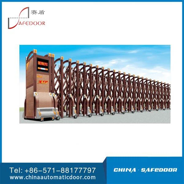 Alumīnija automātiski saliekami izvelkami vārti