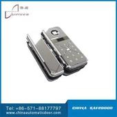 Pirkstu nospiedumu viedā slēdzene bezrāmju bīdāmām stikla durvīm